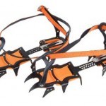 Strap-on crampons.