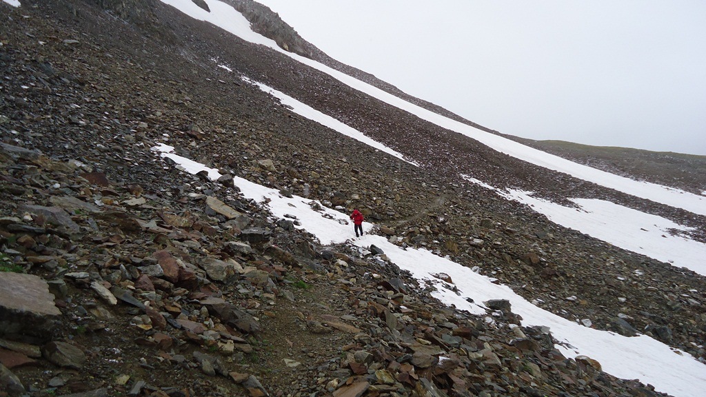 Half-way up Monte Vago, above the lake.