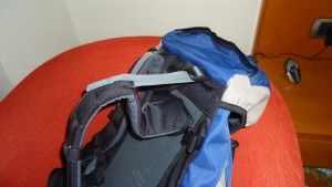 mountain climbing equipment - Load-lifter straps.