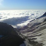 View toward Italy from Zwischbergen pass.