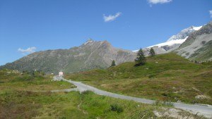 Nidle-sharp Wasenhorn seen from Simplon pass.