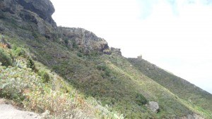 chamorga faro de anaga-the route above the village