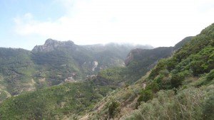 chamorga faro de anaga-view back, beginning of the route