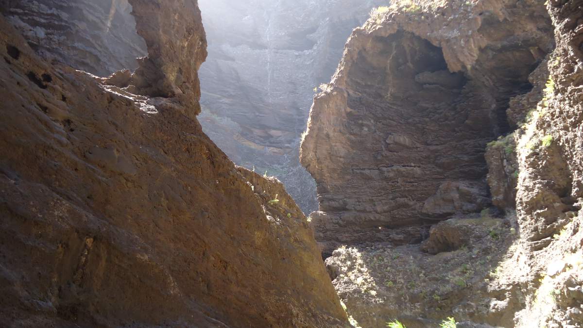 Masca valley Tenerife - more lava structures.