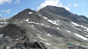 Stelvio pass- scorluzzo above