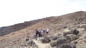 teide - on the way up