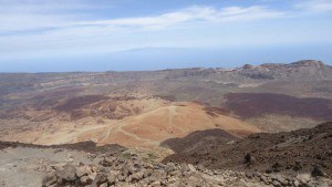 teide - view back