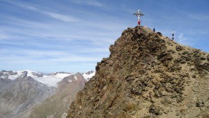 Summit of Kreuzspitze.