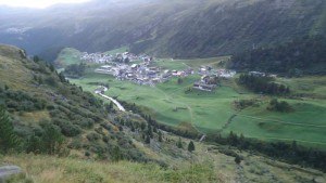 Above Obergurgl in early morning.