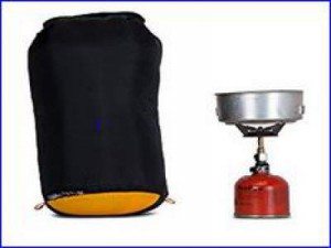 A very compact and compressible bag.
