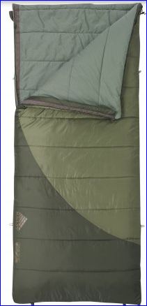 Check on Amazon. Kelty Dual Temp 30/50 Tumbler Sleeping Bag.