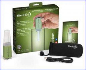 SteriPEN Freedom Water Purifier package.