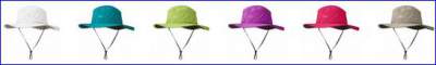 Outdoor Research Women's Solar Roller Hat colors.