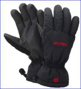 A pair of good Marmot's waterproof gloves.