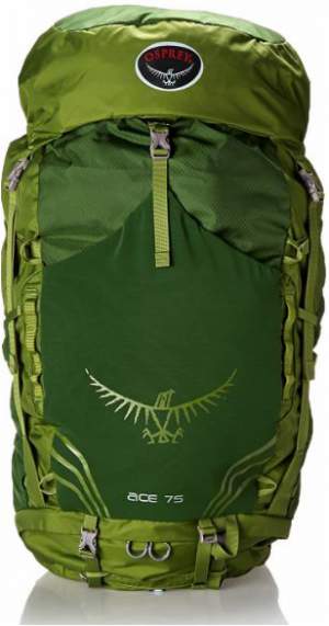 Click to read my review. Osprey Ace 75 pack..