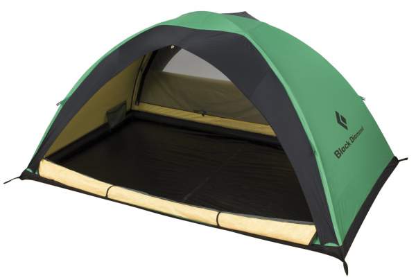 Black Diamond Ahwahnee tent: single wall and with Todd-Tex fly.