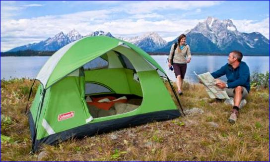 coleman sundome tent