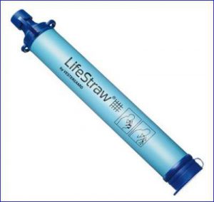 LifeStraw water filter.