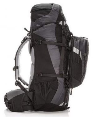 hiking backpack with detachable daypack