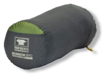 The tent packs to 20 x 9 in (51 x 23 cm).