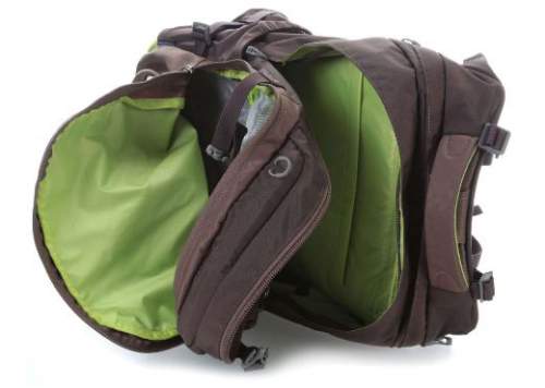 Osprey backpack with clearance kickstand