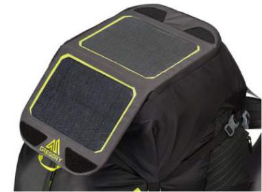 Integrated Goal Zero Nomad 7 Plus Solar Panel.