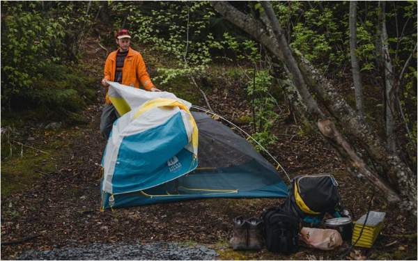 The new 2017 Metro 2 is freestanding, 2-layer type tent.