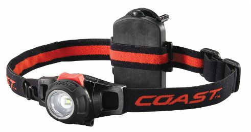 Coast HL7 Focusing 285 Lumen LED Headlamp.