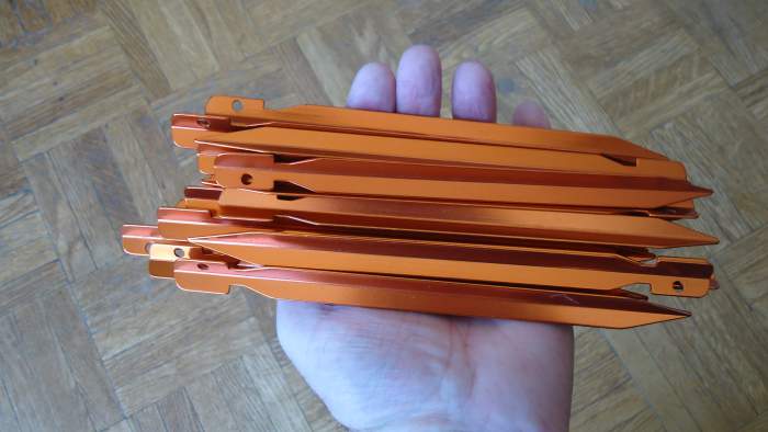 There were 20 stakes in the package.