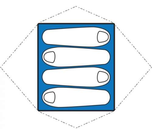 The floor plan.