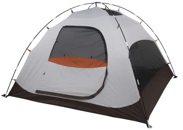 The Meramac 2 tent shown without the fly, note that the brow pole is missing here.