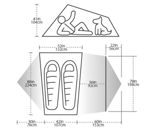 Big agnes copper hotel clearance hv ul 2 tent