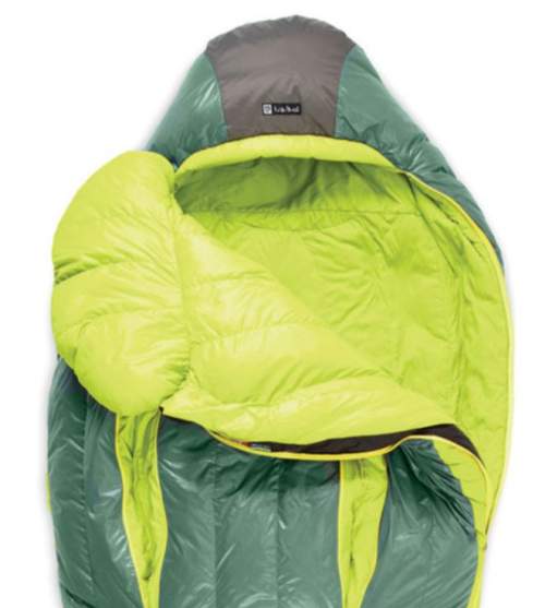 The close view of the upper section with the thermo gills and the blanket.