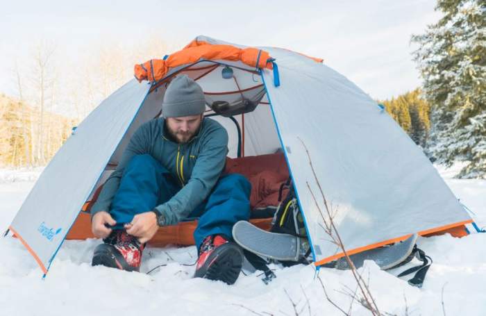 Eureka Mountain Pass 2 tent.