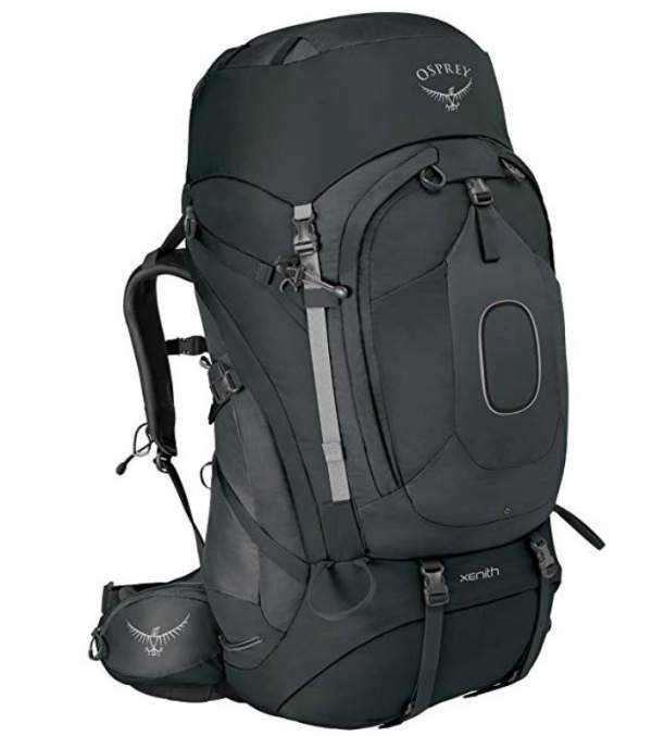 rucksack with detachable daypack