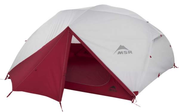 MSR Elixir 4-Person Lightweight Backpacking Tent.