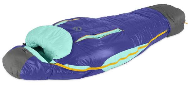 Nemo Women's Cleo 15-Degree Down Mummy Sleeping Bag.