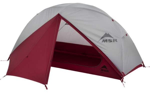 MSR Elixir 1-Person Lightweight Backpacking Tent.