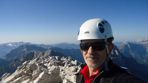 A selfie from the summit.