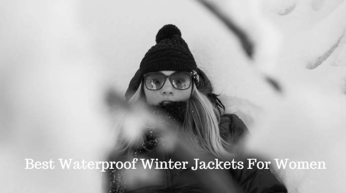 Waterproof Insulated Jackets for Women