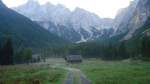 Climbing Lipnica in the Slovenian Alps