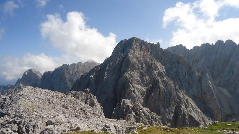 The summit of Mala Ponca in the east direction.