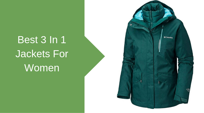 3 in 1 interchange jacket women's