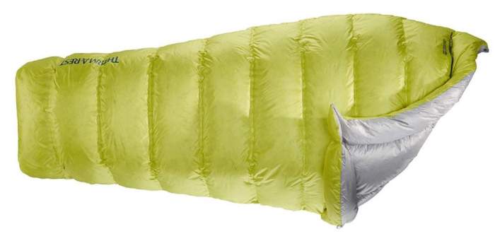 Therm-a-Rest Corus 32-Degree Down Quilt.