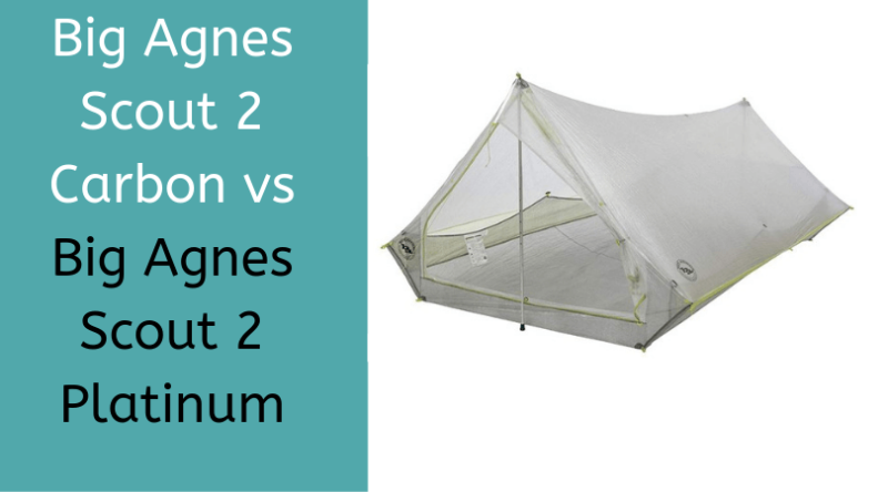 Big Agnes Scout 2 Carbon vs Big Agnes Scout 2 Platinum