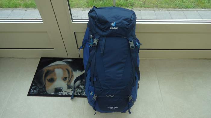 My Deuter Futura Vario 50+10 pack.