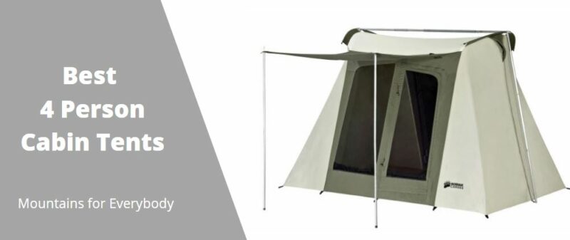 Best 4 Person Cabin Tents.