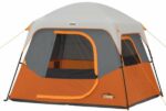 CORE 4 Person Straight Wall Cabin Tent 8 x 7