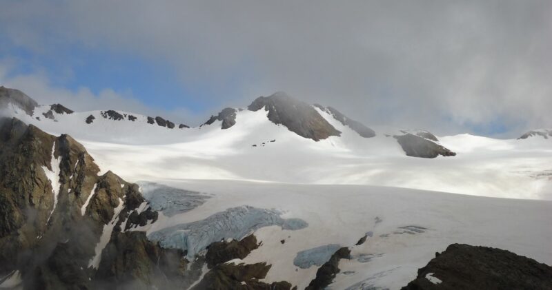 Dosegu glacier in the Italian Alps.