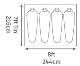 The dimensions and the floor plan.